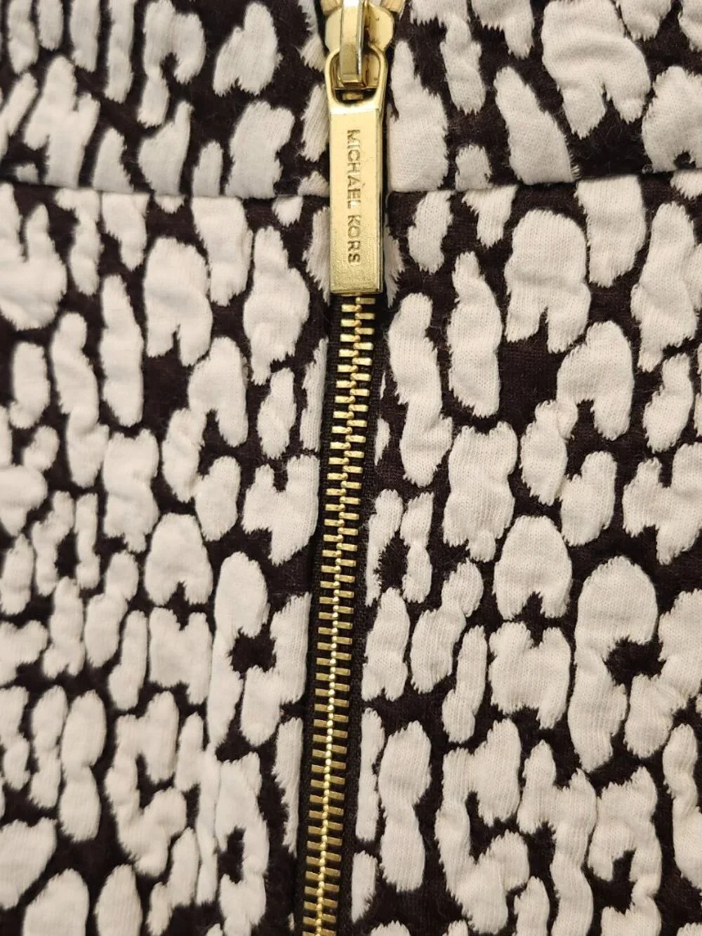 Michael Michael Kors Brown & White Patterned Skirt – Size M – EUC - Picture 7 of 7